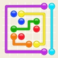 Povežite točke: linije u boji